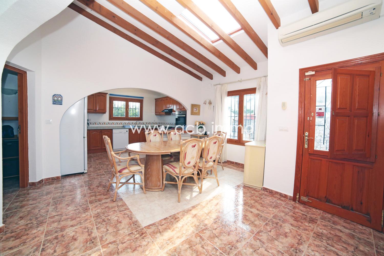 For sale Beautiful 4 bedroom villa with fantastic sea view Denia